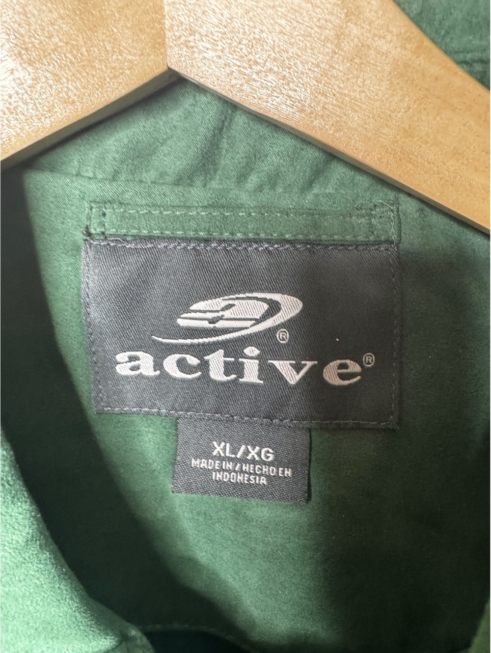Active Miami Hurricanes Full Zip Jacket Men’s XL Green Embroidered Windbreaker - Picture 3 of 11